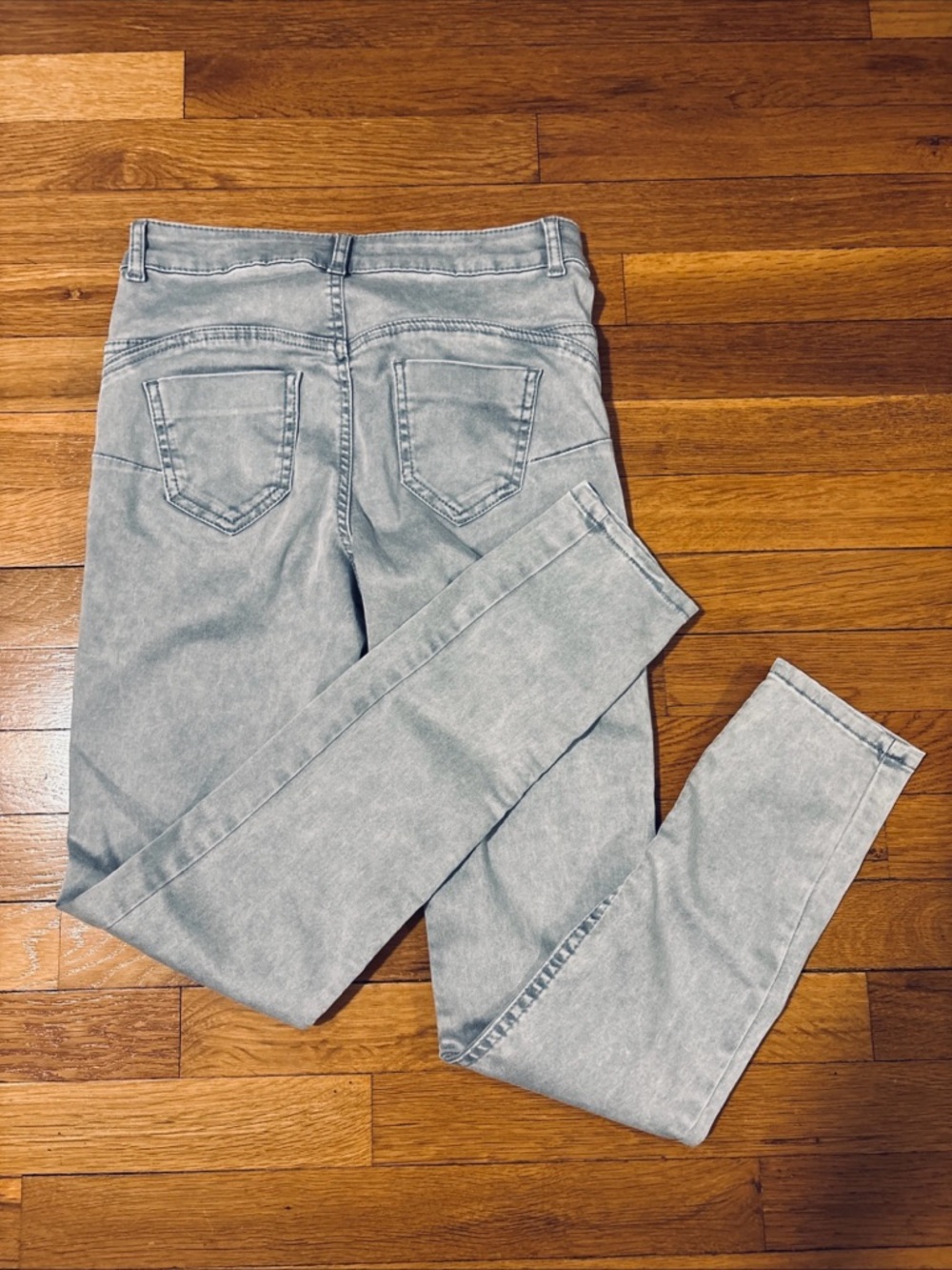 NWOT, Gray High-Rise Stretch Jeans, Calzedonia, S,